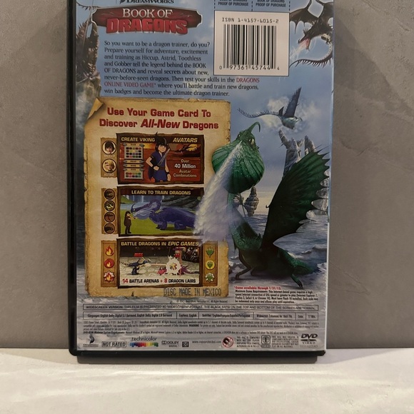 Dreamworks Dragons:  Book of Dragons - DVD - VERY GOOD - Picture 2 of 3